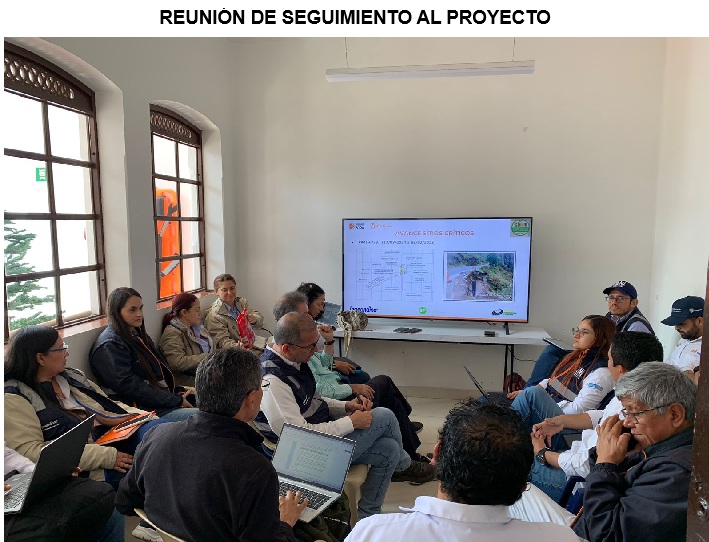 REUNIÓN DE SEGUIMIENTO AL PROYECTO